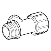 Geberit mess. roh. Eckventil für Spülkasten