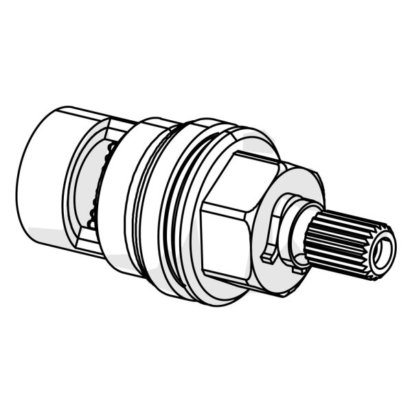 Hansa Keramikoberteil G1/2 , 180 Grad SW17