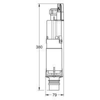 GROHE Ablaufventil 42253 für 2-Mengen-Spülkasten