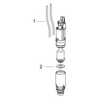 GROHE Ablaufventil 42253 für 2-Mengen-Spülkasten