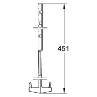 Grohe Zugstange zu Keramilspülk Hebergl. (DAL 06.211.700)