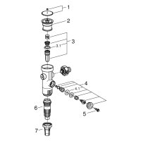 Grohedal-UP-Austauschspüler DN20 (3/4") (DAL 680.00.520)