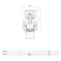 Syr vc.sich.Vent.austauschpatr 1/2"+3/4" 6Bar zu 323+324