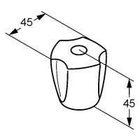 Kludi Terraluxgriff 1/2" kalt