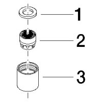 DO Luftsprudler Ersatzteile 90230102803 M18xIG 7,0 l/min. chrom