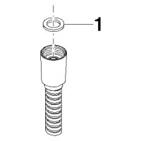 DO Metall-Brauseschlauch Serienneutral 28104970 1/2" x 1/2" x 1250 mm chrom