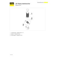 Viega-Unterputz-Rohrunterbrecher DN 20 (3/4") Nr. 6161.81