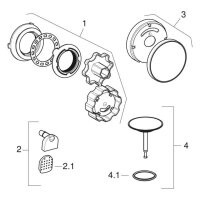 GE Fertigbauset Split d52, für BW-Ablauf mit...