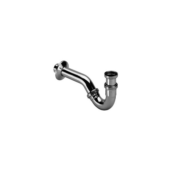 Bidet-Röhrensifon DN 32(11/4") verchromt