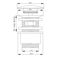 sanibel-Design-Excentergrt. Druckverschl rund m.ÜL...