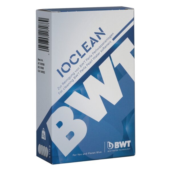 BWT Ioclean 4 Tabletten in einer Faltschachtel