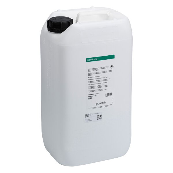 GB Mineralstofflösung exaliQ safe+ 15 Liter Stapelkanister