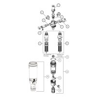 Resideo Hauswasser-Station TOP HS10S rücksp. u. ausspülb. ms AA 1 1/2"